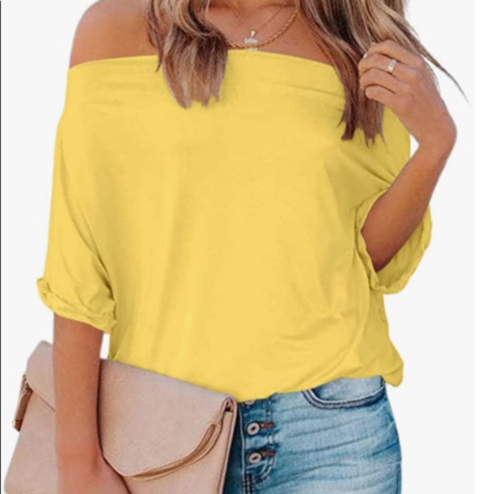 Yellow Multi Wear Tunic T-Shirt